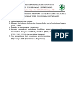 5 Persyaratan Kompetensi Petugas Ugd