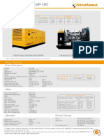 Grupo Electrógeno MF-180 de 160 Kw Potencia Prime