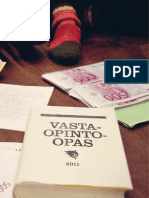 Vastaopinto-Opas 2011