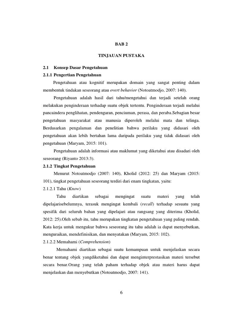 BAB 2 Proposal | PDF | Pengembangan Diri