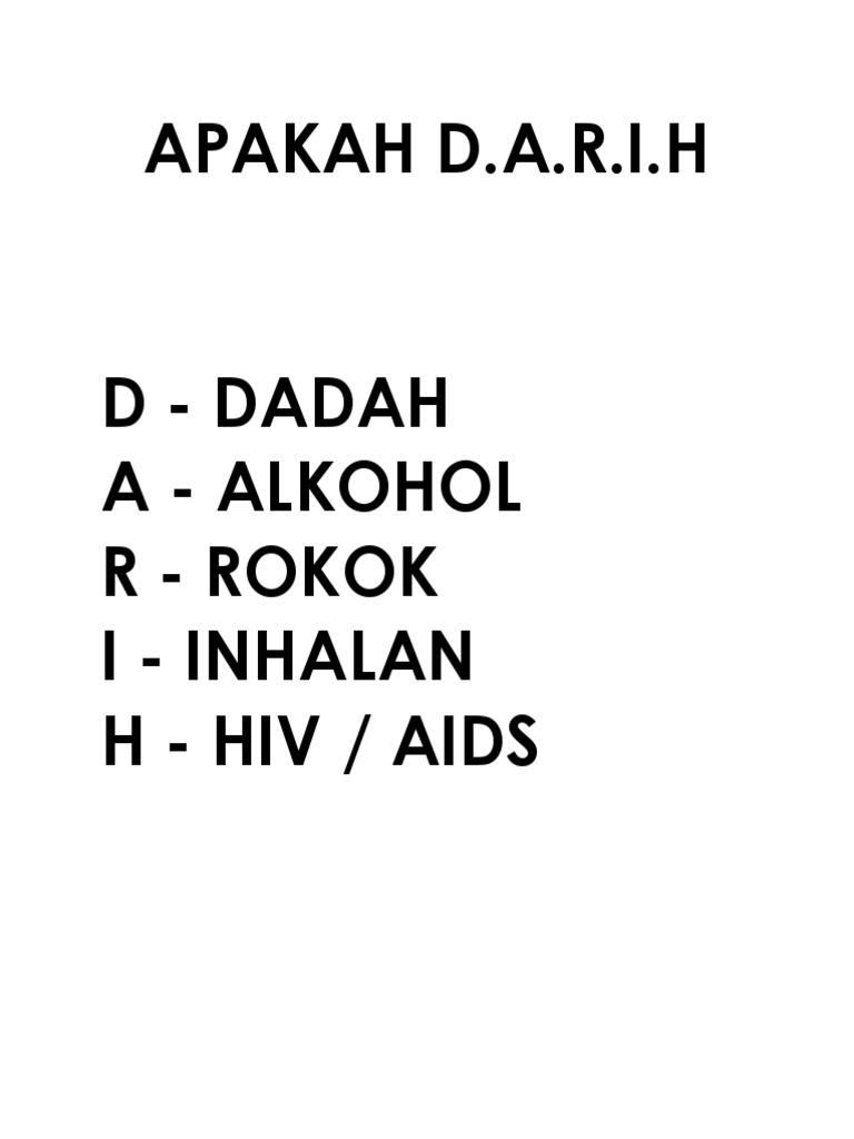 APAKAH Darih PDF