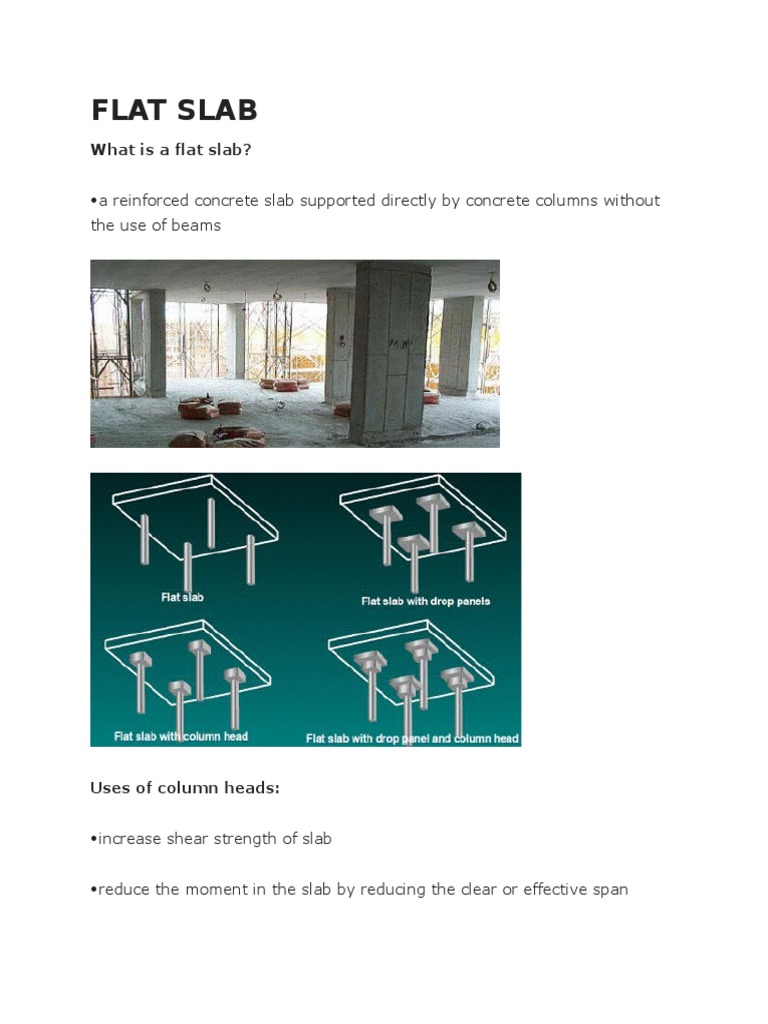 An In-Depth Look at the Benefits of Flat Slab Construction | PDF