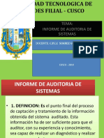 Aud.sistemas Informe