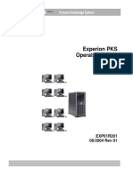 Experion PKS Operator Course PDF