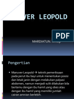 Materi Manuver Leopold Asli