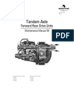 Meritor Tandem Axle Forward Rear Differential Parts Manual