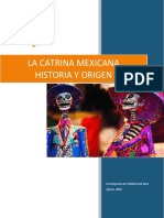 La Catrina Mexicana, Origen e Historia