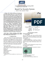 GSM Based Car Security System: ISSN: 2277-3754