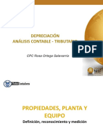 Propiedades, planta y equipo: definición, reconocimiento y medición