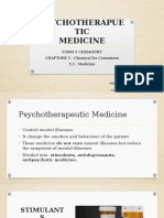 Psychotherapue TIC Medicine: Form 5 Chemistry CHAPTHER 5: Chemical For Consumers 5.3: Medicine