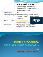 SEJARAH BAHASA MANDARIN