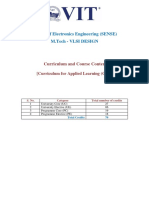 M.tech VLSI Design Curriculum 