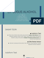 Uji Gugus Alkohol