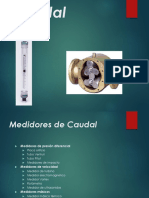 Medidores de Caudal