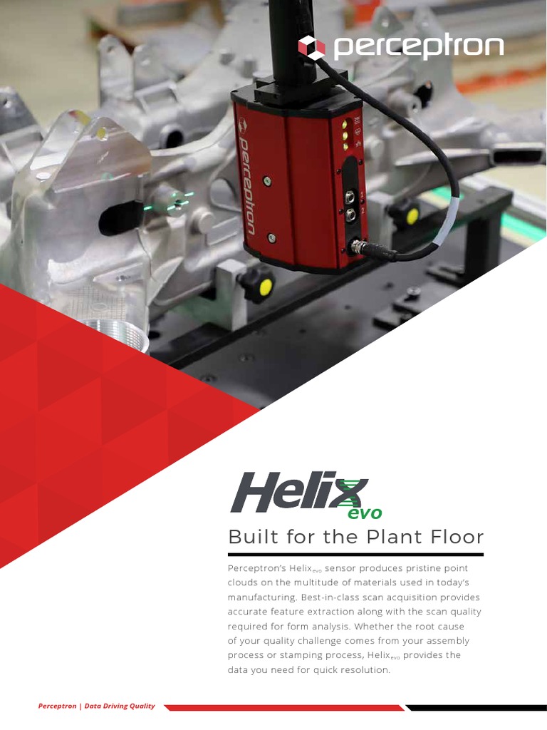 Helix Evo: Advanced 3D Scanning Sensor | PDF | Optics | Science