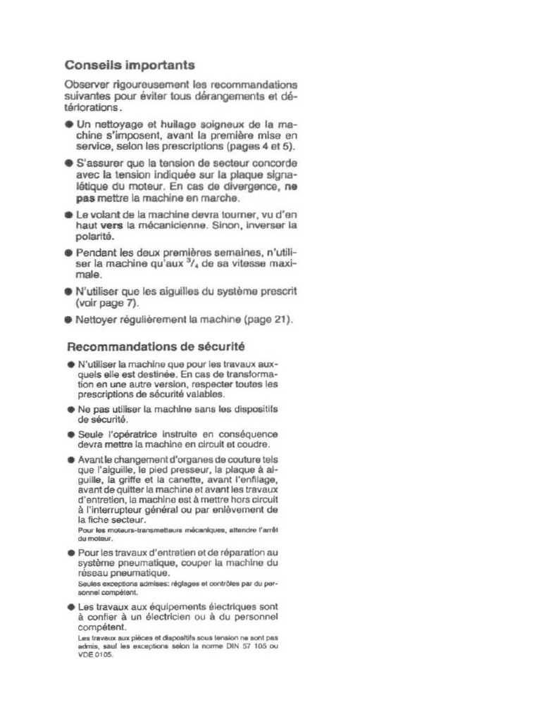 Pfaff 138 Manual | PDF