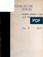 Motion Picture Reviews (1937)