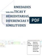 Enfermedades Geneticas y Hereditarias