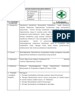 Sop Keperawatan Kesehatan Masyarakat