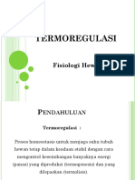 Teori Fisiologi Hewan "Termoregulasi" by Bu Indri Garnasih