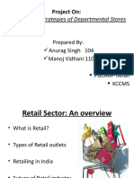 Promotional Strategies of Departmental Stores: Project On