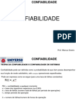 Confiabilidade Pro-Ativa e Reativa