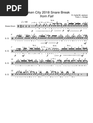 Broken City 2018 Snare Break Pdf