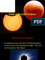 Solar and Lunar Eclipses1