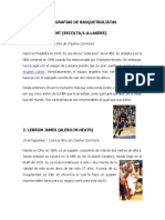 20 Biografias de Baloncesto