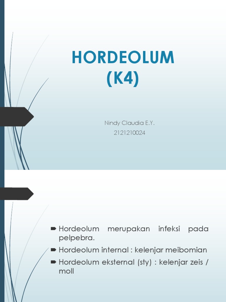 6 Hordeolum V Indo K4 Immunology Diseases And Disorders