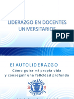 Liderazgo en Docentes Universitarios