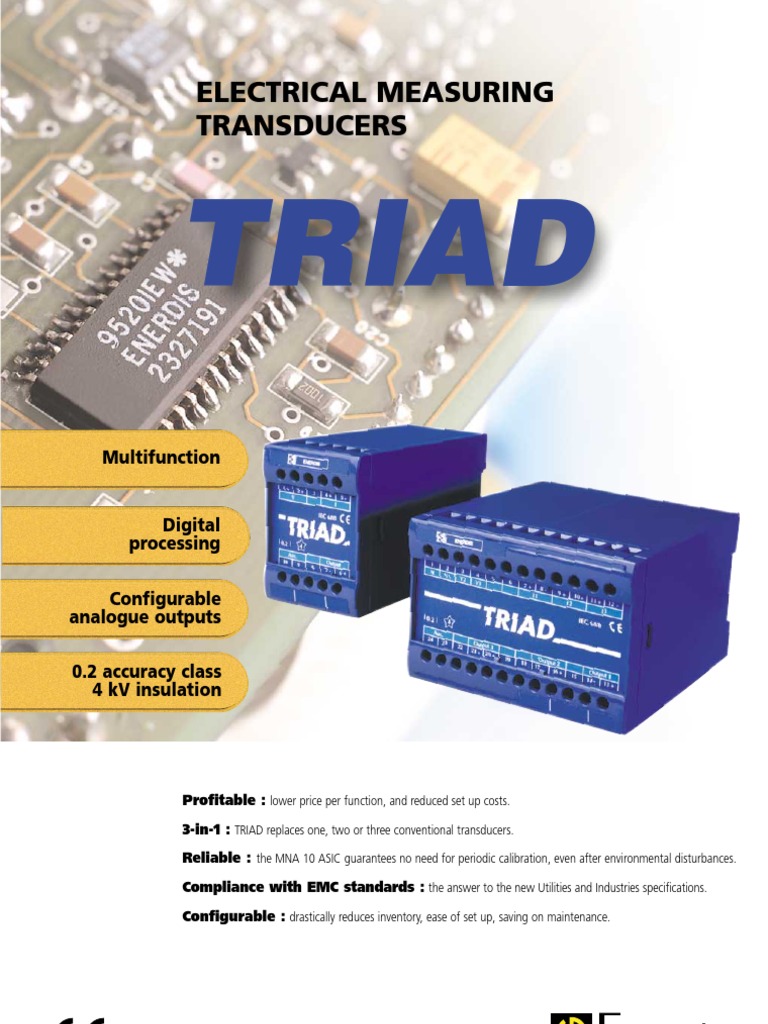 Triad Electric Power Transmission Electric Power Distribution