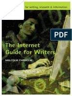 (Malcolm Chisholm) The Internet Guide For Writers (BookFi)