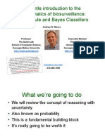 Elementary Probability and Naive Bayes Classifiers