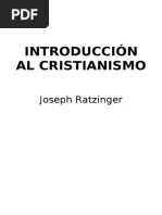 Introduccion Al Cristianismo - Joseph Ratzinger