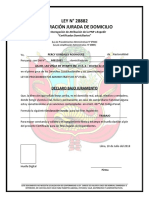 Declaracion Jurada de Domicilio11