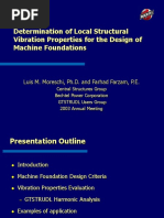 Machine Foundation Design 2003