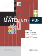 Juegos en Matematica Egb 1 Alumnos PDF