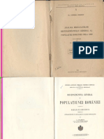 Colescu, Leonida, Analiza Recensământului General Al Populației României de La 1899