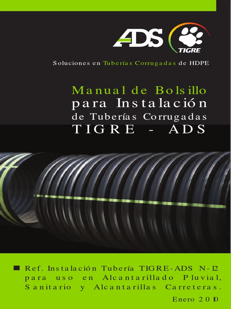Manual de bolsillo - Tigre Ads.pdf | Tubería (Transporte fluido