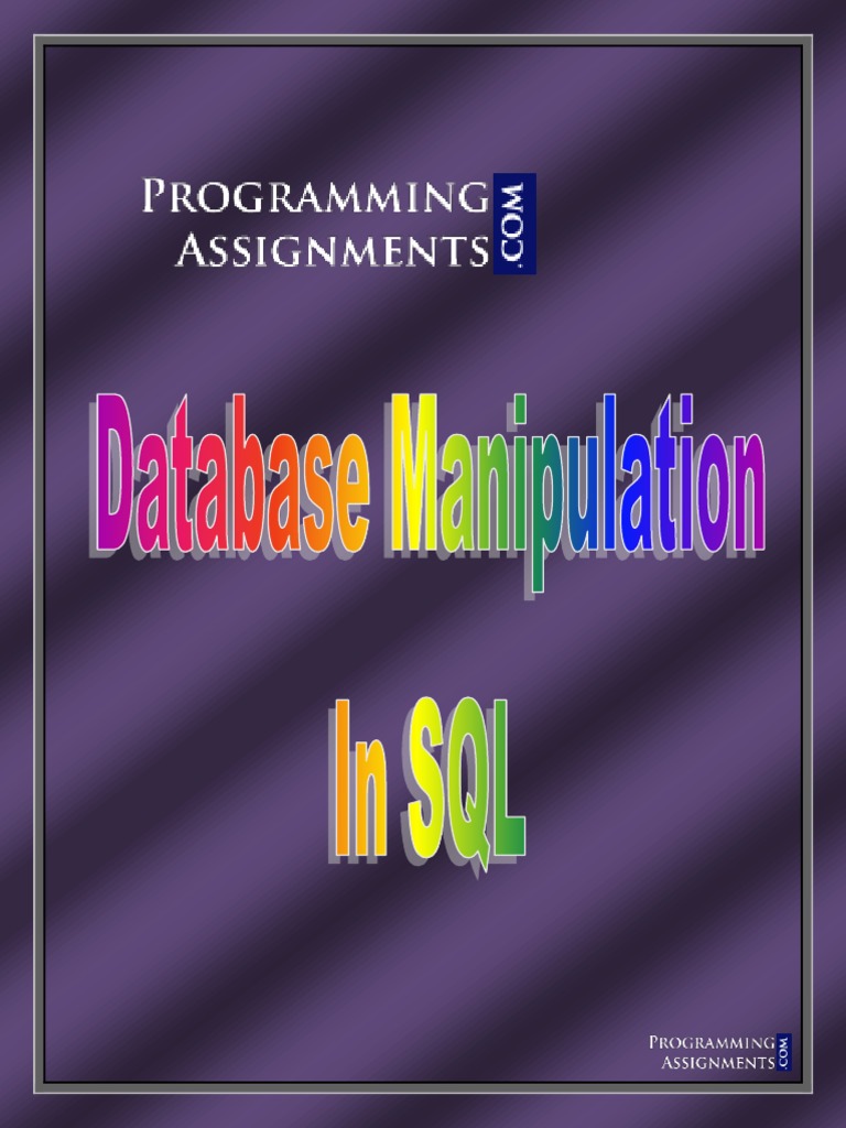 SQL Homework Sample | Download Free PDF | Sql | Information Management
