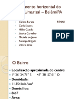 Crescimento Horizontal Do Bairro Umarizal - Belém