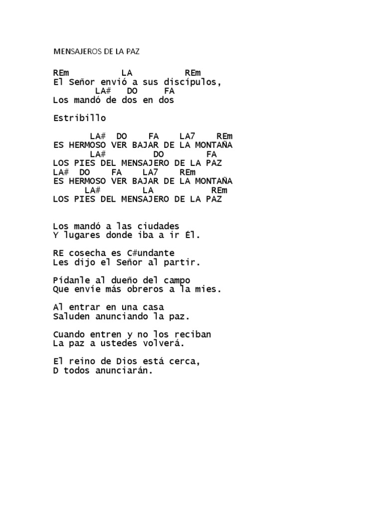 Mensajeros de La Paz | PDF