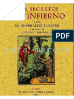 LOS SECRETOS DEL INFERNO (Livro Raro de 1522) PDF