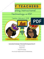 Instructional Technology PD
