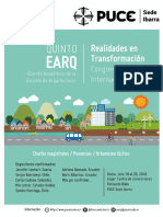 Afiche Congreso Earq 5