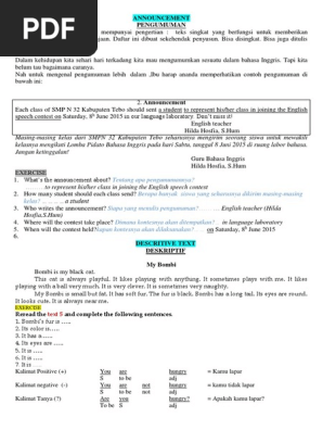 Announcement 7bdocx