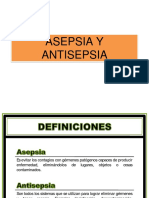 Asepsia y Antisepsia Medico QX
