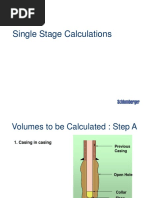 Cementing Techniques and Calculations | PDF | Casing (Borehole ...