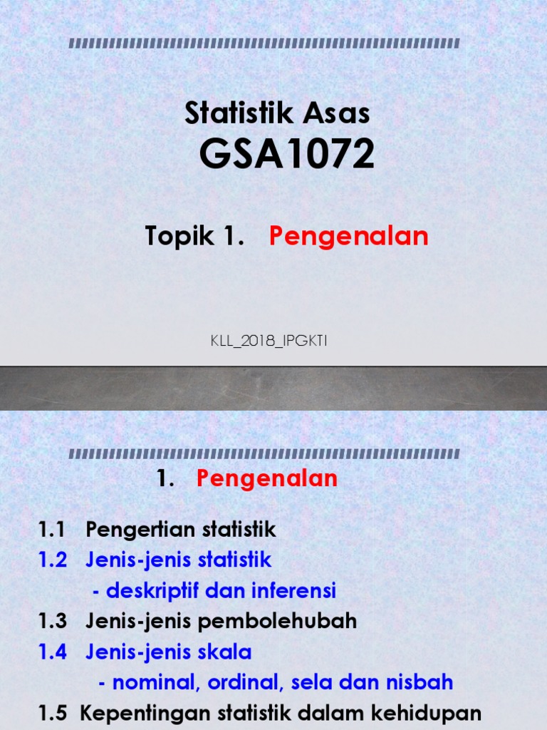Topik 1 | PDF